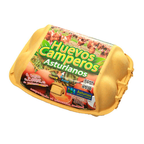 HUEVO CAMPERO ASTURIANO 6uds image number