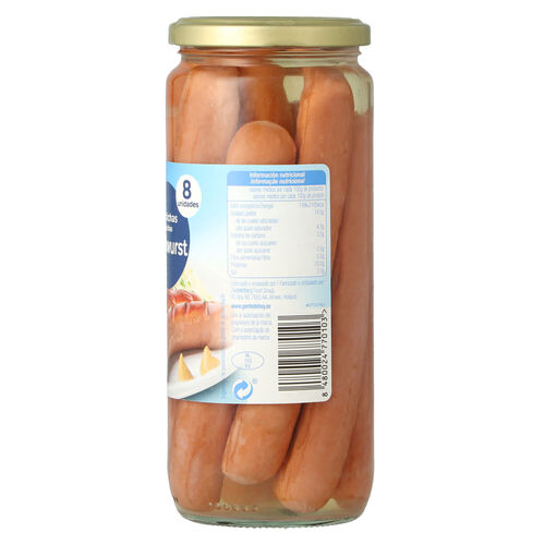 SALCHICHAS ALTEZA BOCKWURST TARRO 520g image number