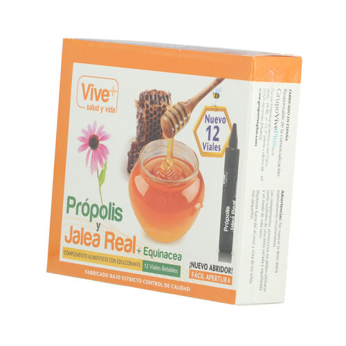 PROPOLIS Y JALEA REAL VIVE+ 12uds 10ml image number