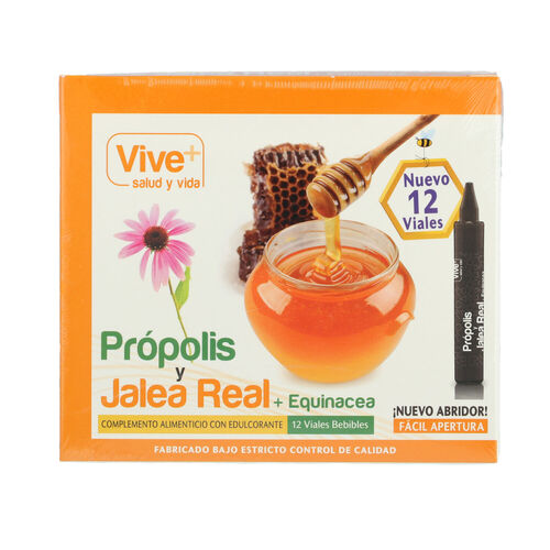 PROPOLIS Y JALEA REAL VIVE+ 12uds 10ml image number