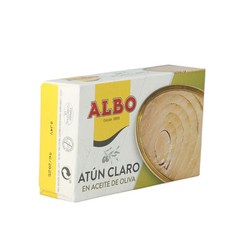 ATUN CLARO EN ACEITE DE OLIVA ALBO 112g image number