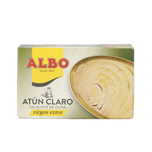 ATUN CLARO EN ACEITE DE OLIVA VIRGEN EXTRA ALBO 112g image number