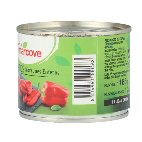 PIMIENTOS MARCOVE 185g image number