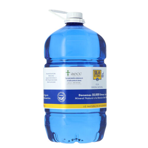 AGUA MINERAL SOLAN CABRAS 5L image number