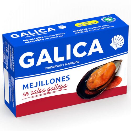 MEJILLON GALICA SALSA GALLEGA 111g image number