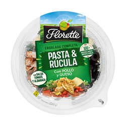 ENSALADA PASTA Y RUCULA FLORETTE 320g