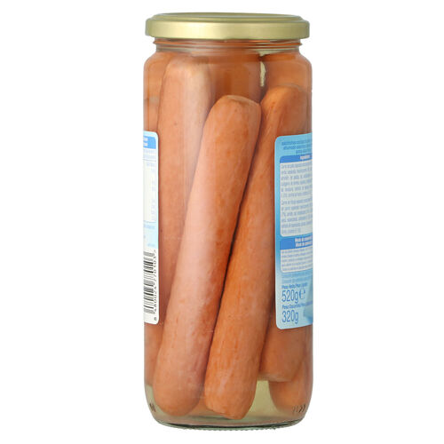 SALCHICHAS ALTEZA BOCKWURST TARRO 520g image number