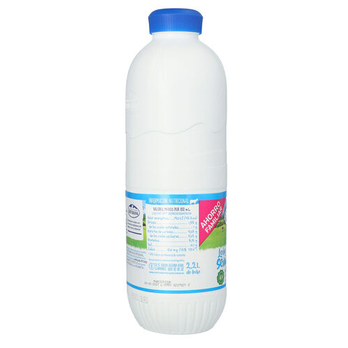 LECHE SEMIDESNATADA CENTRAL LECHERA ASTURIANA 2,2L image number