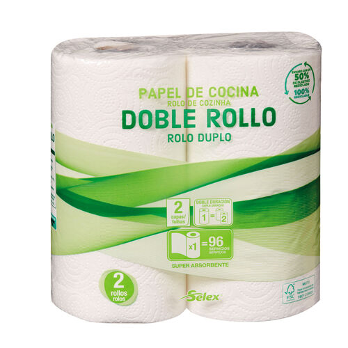 ROLLO COCINA SELEX DOBLE ROLLO PACK 2uds image number