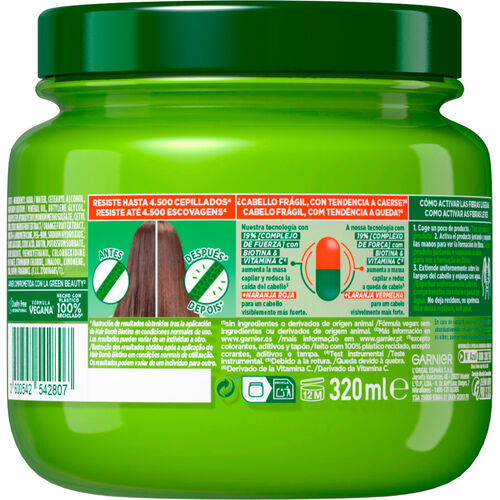 MASCARILLACABELLO FRUCTIS ULTRAFORTIFICANTE 320ml image number