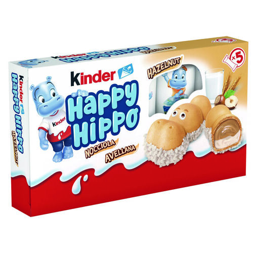 HAPPY HIPPO KINDER AVELLANA 5uds image number