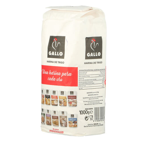 HARINA DE TRIGO GALLO 1kg image number