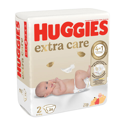 PAÑALES TALLA 2 HUGGIES 24uds image number