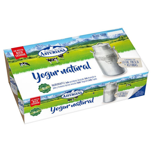 YOGUR ASTURIANA NATURAL 8X125g image number