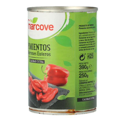 PIMIENTOS MARCOVE 390g image number