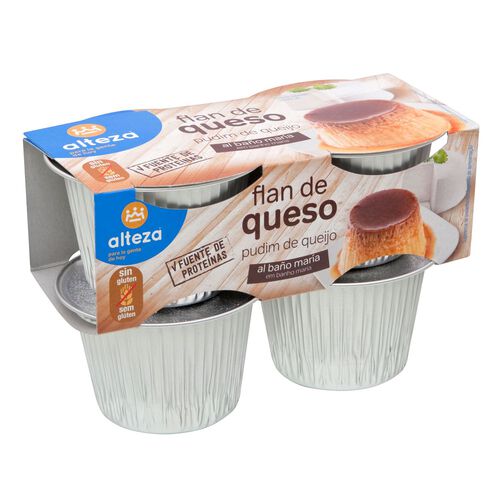 FLAN ALTEZA QUESO 4x100g image number